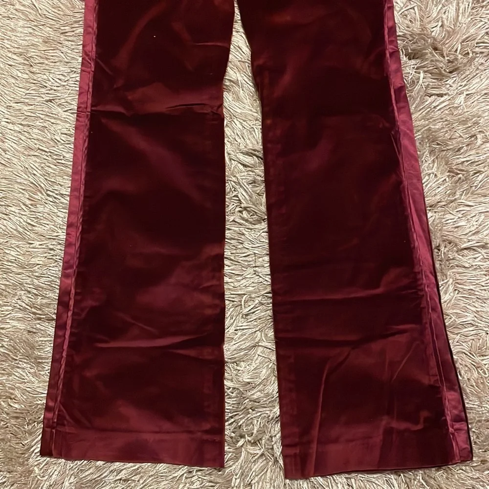 Tory Burch Velour Flare Pants - Picture 3 of 12